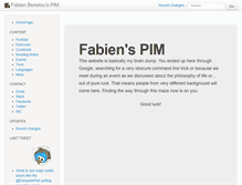 Tablet Screenshot of fabien.benetou.fr